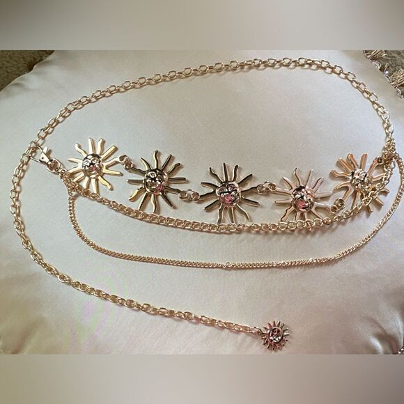 Bohemian sun chain belt M25 - Picture 2 of 3